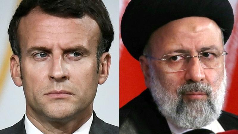 Macron Minta Presiden Iran Ebrahim Raisi untuk Mempercepat Perundingan Nuklir