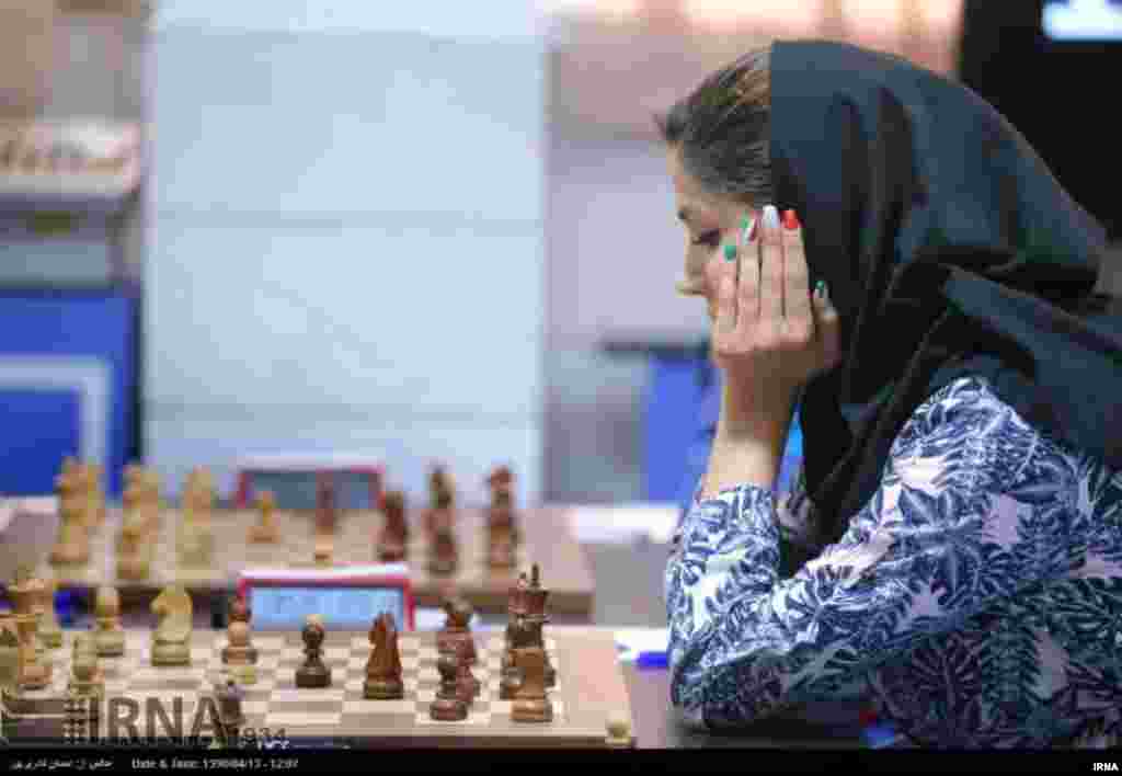 دور چهارم رقابت های شطرنج غرب آسیا عکس: احسان نادری پور 