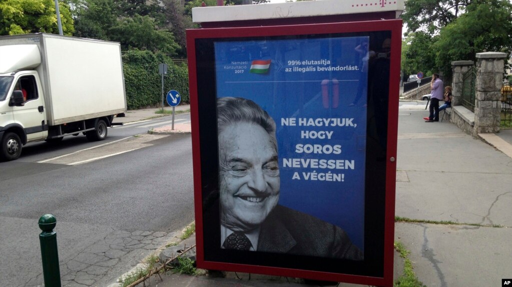 Hungari: qeveria pritet të ndalë fushatën me postera anti-Soros