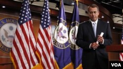 Por su parte, el presidente de la Cámara de Representantes, John Boehner, envió una crítica carta al presidente Barack Obama.