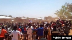 Manifestation dans la région de l'Oromia, en Ethiopie.