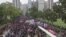 香港民眾元旦大遊行 誓言要繼續抗爭