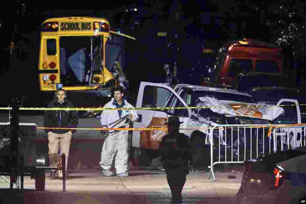 &nbsp;حمله تروریستی مرد ازبکستانی تبار با کامیون به عابران و دوچرخه سواران در نیویورک