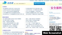 The Chinese-language homepage for Dynamic Internet Technology (DIT), a company that sells anti-censorship web services tailored for Chinese users.