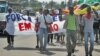 Marcha do Dia da Paz em Moçambique 4 de Outubro (Foto SAPO)