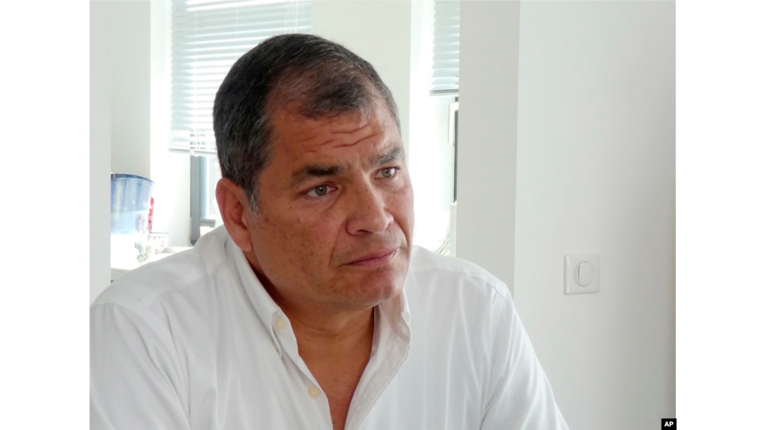 Mantan presiden Ekuador, Rafael Correa