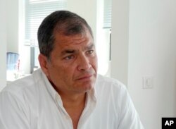 Mantan presiden Ekuador, Rafael Correa