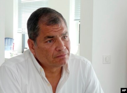 Mantan presiden Ekuador, Rafael Correa