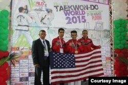 불가리아 플로브디브에서 열린 제19차 태권도세계선수권대회에 미국 대표단이 참가했다. 이번 대회에서 미국 대표단은 총 3명이 참가했으며 동메달 1개로 종합순위 21위를 기록했다. 사진 제공= ITF & NATF.