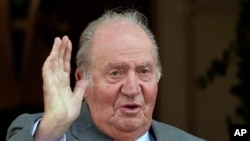 L'ancien roi d'Espagne, Juan Carlos