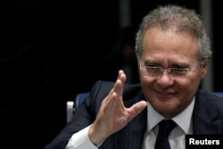 Brazil's Supreme Court ousted Senate President Renan Calheiros after the top court indicted him last week on charges of embezzlement.