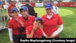 Thai women golfers international crown