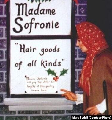 Della at Madame Sofronie's Shop