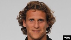 Diego Forlan fue nombrado mejor jugador del pasado Mundial de Sudáfrica.