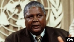 The late Vice President Joshua Nkomo.