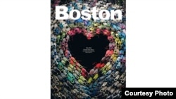 The cover of the May issue of Boston Magazine