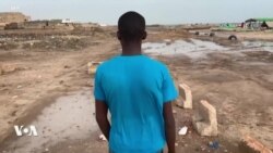 Les déchets plastiques, une "bombe écologique" sur la plage sénégalaise de Bargny