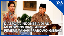 Diaspora Indonesia di AS Merespons Dimulainya Pemerintahan Prabowo-Gibran