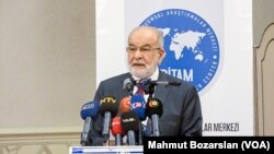 Saadet Partisi Genel Başkanı Temel Karamollaoğlu