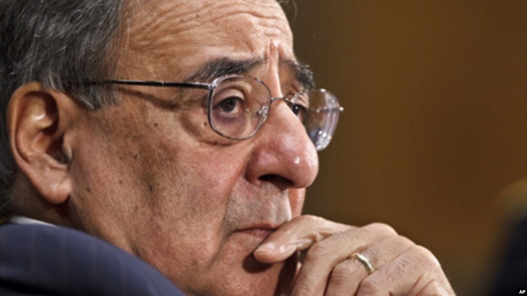 Defense Secretary Leon Panetta testifies on Capitol Hill in Washington, March 7, 2012, before the Senate Armed Services Committee hearing on the crisis in Syria and the risks for U.S. involvement. 