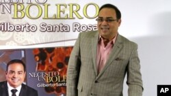 "Necesito un Bolero" es la más reciente producción del puertorriqueño Gilberto Santa Rosa.
