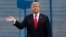 Le président Donald Trump lors de la remise des diplômes de la US Air Force Academy dans le Colorado le 30 mai 2019.