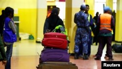 Ethiopian returnees from Saudi Arabia