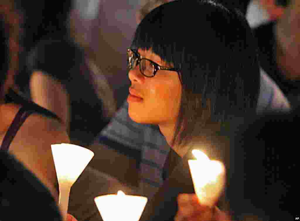 香港悼念六四烛光晚会