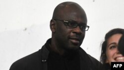 L'ancien joueur de football Lilian Thuram au stade Roudourou à Guingamp, France, le 16 septembre 2017