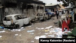 Les rues de Kinsasha ont retrouvé un semblant de calme après deux jours de manifestations, 21 septembre 2016.