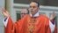 Bishop Franz-Peter Tebartz-van Elst presides over a church service in the diocese of Limburg, Sept. 9, 2013.
