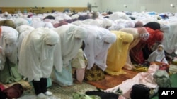 Molitva Indonežana u Getesburgu u državi Merilend povodom obeležavanja Ramazanskog bajrama, 30. avgust 2011.