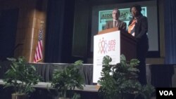 International AIDS Conference training session at the Voice of Amerıca building