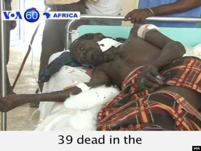 Ethnic clashes leave at least 39 dead in Kenya's coastal Tana Delta region.