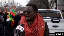 አቶ ፍሬእዝጊ ጣዕመ ከሰልፉ አስተባባሪዎች መካከል አንዱ ናቸው