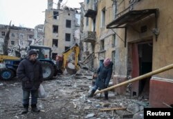 Краматорськ після російської атаки, 2 лютого 2023. REUTERS/Vyacheslav Madiyevskyy