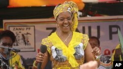Zimbabwe First Lady Grace Mugabe