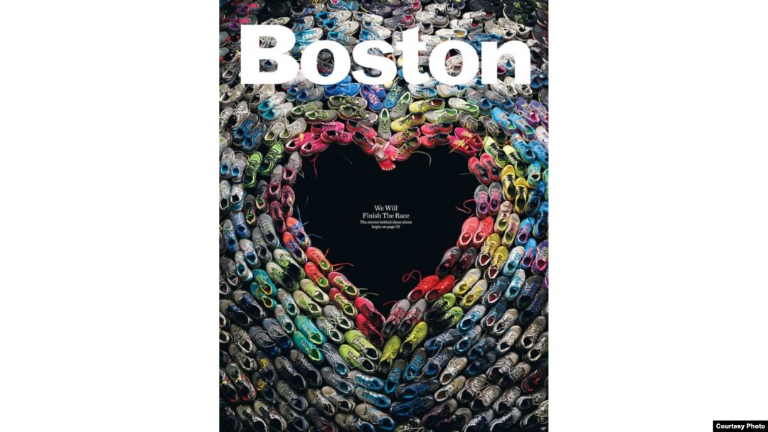 The cover of the May issue of Boston Magazine