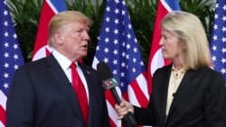 Trump Tells VOA he 'Mentioned' Human Rights During Summit