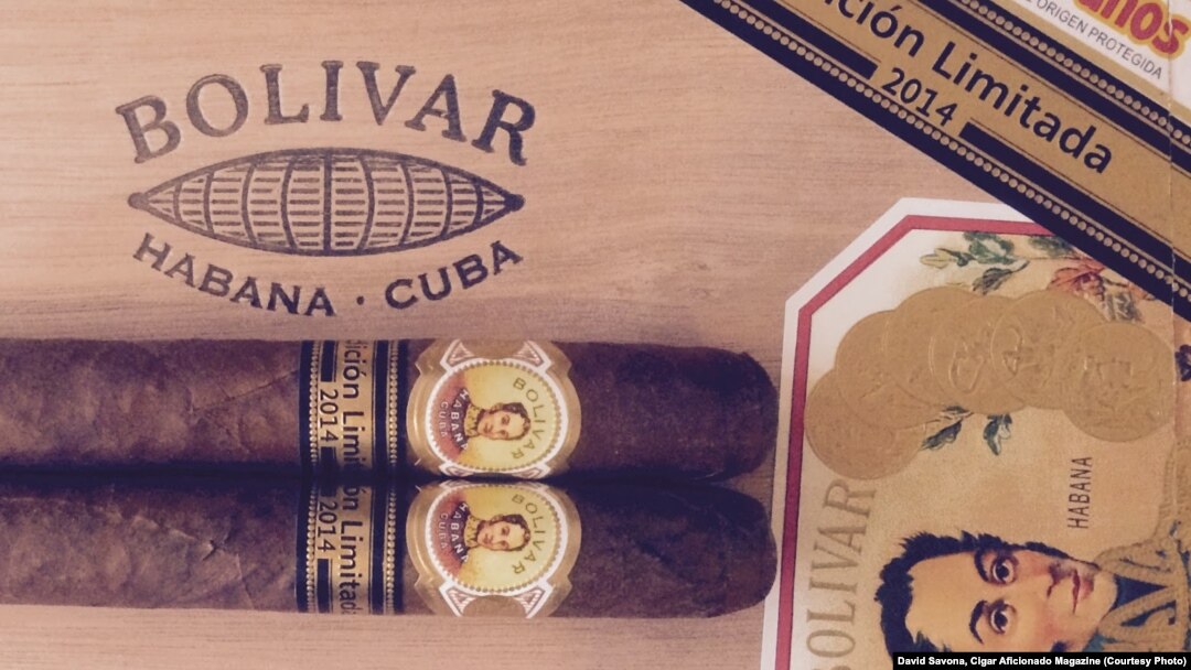 Cigars at a cigar store in Havana, Cuba. 