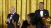 Obama condecoró al presidente de Israel Simón Peres