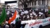 اسکردو-کارگل روڈ کھلوانے کے لئے بھارتی کشمیر میں مظاہرے