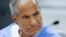 FILE - Sirhan Sirhan reacts during a parole hearing at the Richard J. Donovan Correctional Facility in San Diego, Feb. 10, 2016.