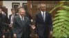 美国总统奥巴马会见古巴主席劳尔·卡斯特罗（2016年3月21日）