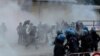 درگیری تظاهرکنندگان «ضدفاشیسم» در تورین ایتالیا با نیروهای پلیس