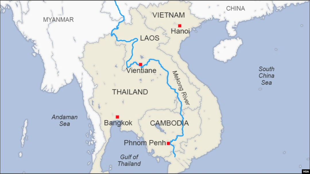 where is the mekong river