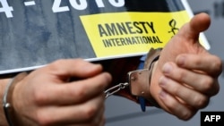 FILE - Dalam periode Januari-Desember 2022, Amnesty International mencatat ada 2.016 vonis hukuman mati di seluruh dunia.
