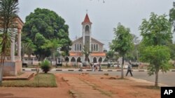 Cidade de Saurimo na Lunda-Sul