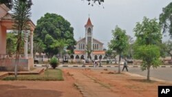 Cidade de Saurimo na Lunda-Sul