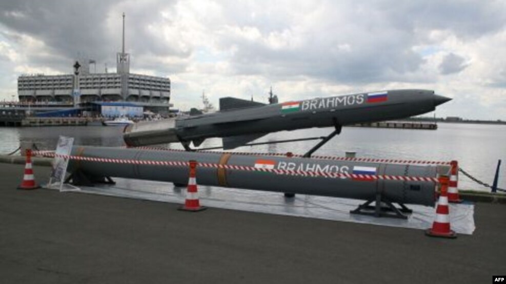 Phi đạn BrahMos của Ấn Độ.